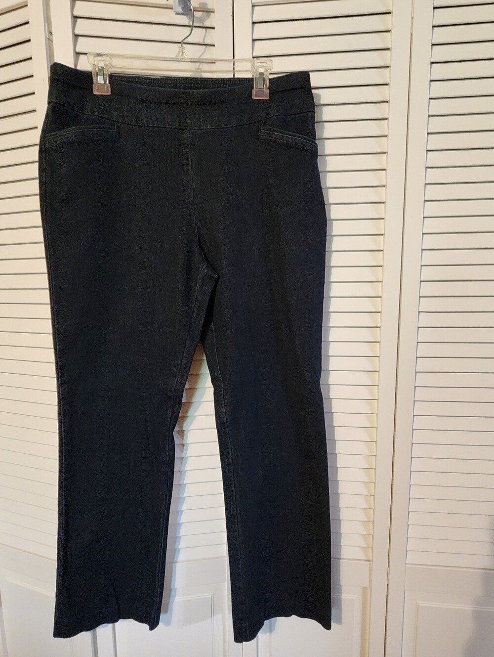 croft & barrow Black Straight-Leg Women's Jeans